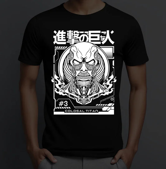 AOT Colosal TITAN REFLECTIVE T shirt