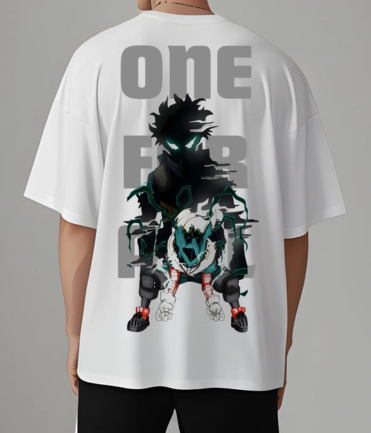 My Hero Academia reflective Oversized T-Shirts