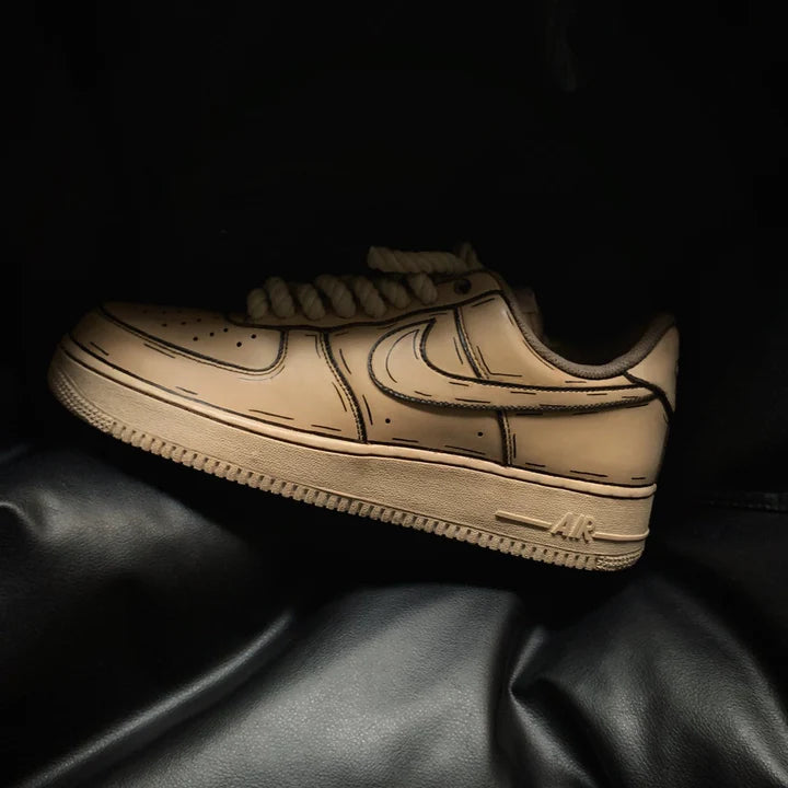 Nike Air Force 1 x Cartooned Coffee Dip